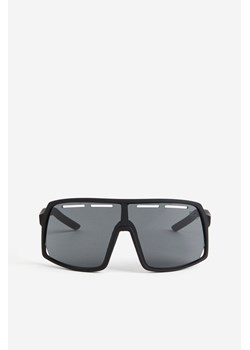 H & M - Lekkie sportowe okulary przeciwsłoneczne - Czarny ze sklepu H&M w kategorii Okulary przeciwsłoneczne męskie - zdjęcie 170040389