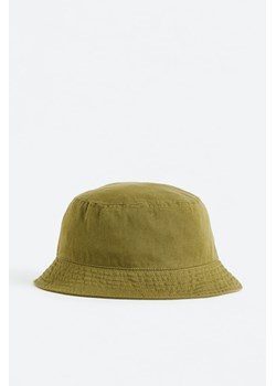 H & M - Bawełniany kapelusz wędkarski - Zielony ze sklepu H&M w kategorii Czapki dziecięce - zdjęcie 170040438
