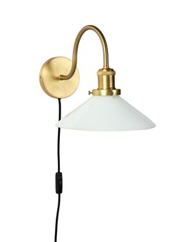 H & M - Lampa Ścienna Axel 15cm - Biały ze sklepu H&M w kategorii Lampy ścienne - zdjęcie 170040459
