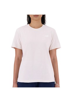 Koszulka New Balance WT41509OUK - różowa ze sklepu streetstyle24.pl w kategorii Bluzki damskie - zdjęcie 170043436
