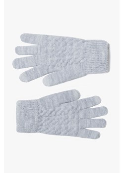 Rękawiczki dziewczęce szare ze sklepu 5.10.15 w kategorii Rękawiczki dziecięce - zdjęcie 170043468