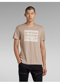 G-Star Koszulka w kolorze szaroróżowym ze sklepu Limango Polska w kategorii T-shirty męskie - zdjęcie 170044468