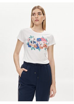 Liu Jo T-Shirt MA4340 JS923 Biały Regular Fit ze sklepu MODIVO w kategorii Bluzki damskie - zdjęcie 170045557
