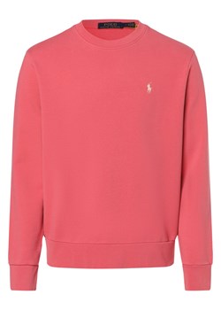 Polo Ralph Lauren Męska bluza nierozpinana Mężczyźni Bawełna czerwony jednolity ze sklepu vangraaf w kategorii Bluzy męskie - zdjęcie 170049067