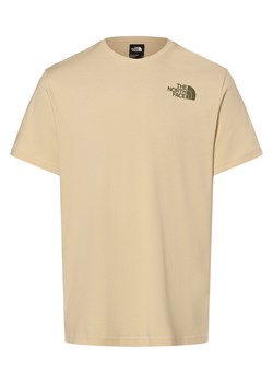 The North Face Koszulka męska Mężczyźni Bawełna beżowy nadruk ze sklepu vangraaf w kategorii T-shirty męskie - zdjęcie 170049148