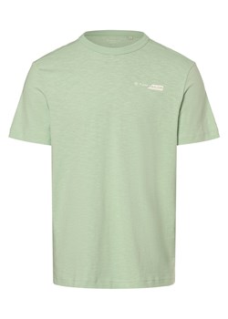 Tom Tailor Koszulka męska Mężczyźni Bawełna seledynowy jednolity ze sklepu vangraaf w kategorii T-shirty męskie - zdjęcie 170049157