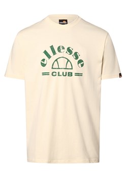 ellesse Koszulka męska - klubowa Mężczyźni Bawełna piaskowy nadruk ze sklepu vangraaf w kategorii T-shirty męskie - zdjęcie 170049207