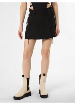 adidas Sportswear Spódnica damska z szortami Kobiety czarny jednolity ze sklepu vangraaf w kategorii Spódnice - zdjęcie 170049328