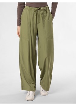 Marie Lund Spodnie Kobiety khaki jednolity ze sklepu vangraaf w kategorii Spodnie damskie - zdjęcie 170049375