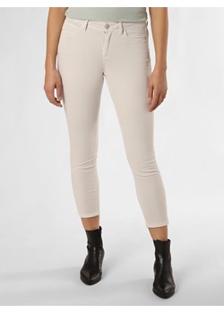 Cambio Spodnie - Piper Kobiety Bawełna kitt jednolity ze sklepu vangraaf w kategorii Spodnie damskie - zdjęcie 170049385