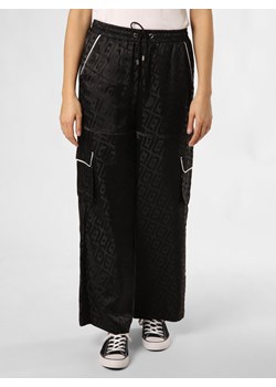 Liu Jo Collection Damskie spodnie 2 w 1 Kobiety czarny wzorzysty ze sklepu vangraaf w kategorii Spodnie damskie - zdjęcie 170049426