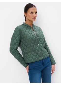 Mohito - Pikowana kurtka - ciemny zielony ze sklepu Mohito w kategorii Kurtki damskie - zdjęcie 170051987