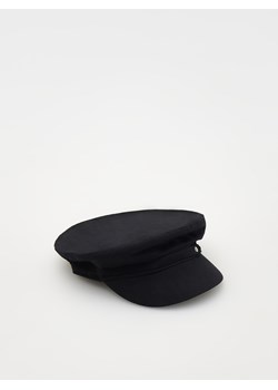 Reserved - Kaszkiet z ozdobną klamrą - czarny ze sklepu Reserved w kategorii Czapki dziecięce - zdjęcie 170052586