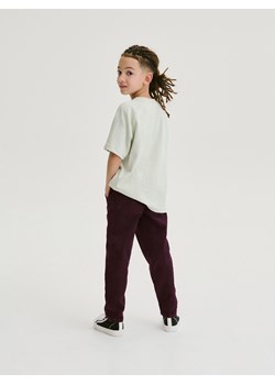 Reserved - Elastyczne jeansy balloon - kasztanowy ze sklepu Reserved w kategorii Spodnie chłopięce - zdjęcie 170052599