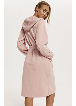 Szlafrok damski na długi rękaw Karina, Kolor róż pudrowy, Rozmiar S, Italian Fashion ze sklepu Intymna w kategorii Szlafroki damskie - zdjęcie 170056877