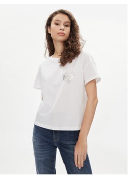 Liu Jo T-Shirt VA4156 JS923 Biały Relaxed Fit ze sklepu MODIVO w kategorii Bluzki damskie - zdjęcie 170057248