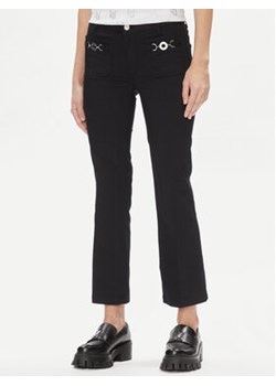Liu Jo Spodnie materiałowe MA4291 T7144 Czarny Slim Fit ze sklepu MODIVO w kategorii Spodnie damskie - zdjęcie 170057277