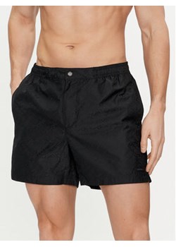 Calvin Klein Swimwear Szorty kąpielowe KM0KM00943 Czarny Regular Fit ze sklepu MODIVO w kategorii Kąpielówki - zdjęcie 170057287