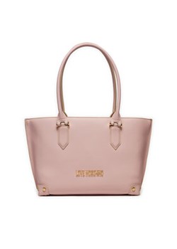 LOVE MOSCHINO Torebka JC4245PP0IKU0601 Różowy ze sklepu MODIVO w kategorii Torby Shopper bag - zdjęcie 170057339