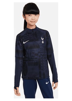 Treningowa koszulka piłkarska dla dużych dzieci Tottenham Hotspur Strike Nike Dri-FIT - Niebieski ze sklepu Nike poland w kategorii Bluzki dziewczęce - zdjęcie 170057586