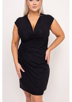 Czarna Sukienka błyszcząca VENGA ze sklepu TONO w kategorii Sukienki - zdjęcie 170058817