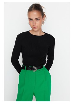 trendyol Koszulka w kolorze czarnym ze sklepu Limango Polska w kategorii Bluzki damskie - zdjęcie 170061415