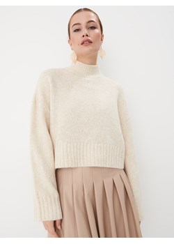 Mohito - Sweter z półgolfem - kremowy ze sklepu Mohito w kategorii Swetry damskie - zdjęcie 170062465
