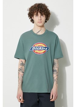 Dickies t-shirt kolor zielony z nadrukiem ze sklepu ANSWEAR.com w kategorii T-shirty męskie - zdjęcie 170064288