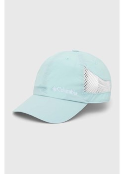 Columbia czapka z daszkiem Tech Shade kolor niebieski 1539331 ze sklepu PRM w kategorii Czapki z daszkiem męskie - zdjęcie 170064785