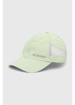 Columbia czapka z daszkiem Tech Shade kolor zielony 1539331 ze sklepu PRM w kategorii Czapki z daszkiem męskie - zdjęcie 170064787