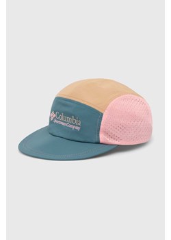 Columbia czapka z daszkiem HERITAGE kolor turkusowy z aplikacją 2070961 ze sklepu PRM w kategorii Czapki z daszkiem męskie - zdjęcie 170064848