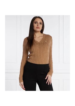 POLO RALPH LAUREN Sweter | Slim Fit ze sklepu Gomez Fashion Store w kategorii Swetry damskie - zdjęcie 170066955
