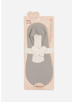Szare Skarpety Stopki z Bawełny Urianatia ze sklepu Renee odzież w kategorii Skarpetki damskie - zdjęcie 170068788