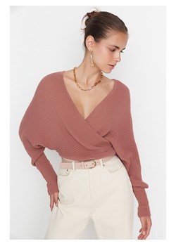 trendyol Sweter w kolorze szaroróżowym ze sklepu Limango Polska w kategorii Swetry damskie - zdjęcie 170071378