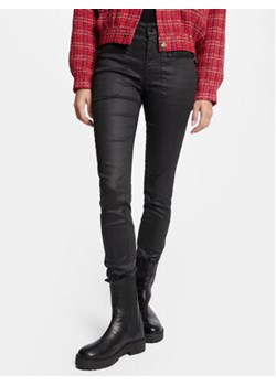 Morgan Spodnie materiałowe 241-PMASA Czarny Slim Fit ze sklepu MODIVO w kategorii Spodnie damskie - zdjęcie 170072127