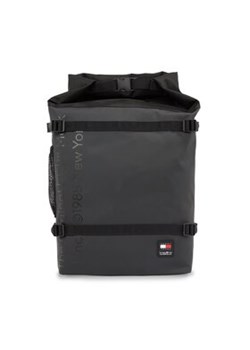 Tommy Jeans Plecak Tjm Daily + Rolltop Backpack AM0AM12120 Czarny ze sklepu MODIVO w kategorii Plecaki - zdjęcie 170072689