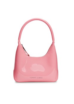 Torebka Tommy Jeans Tjw Ess Must Shoulder Bag Patent AW0AW16136 Różowy ze sklepu eobuwie.pl w kategorii Torby Shopper bag - zdjęcie 170073086