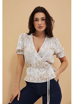 Elegancka damska koszula kopertowa ze sklepu 5.10.15 w kategorii Bluzki damskie - zdjęcie 170073238