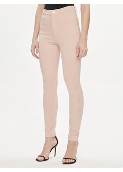 Liu Jo Spodnie materiałowe TA4149 JS182 Różowy Regular Fit ze sklepu MODIVO w kategorii Spodnie damskie - zdjęcie 170073858