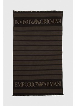 Emporio Armani Underwear ręcznik kolor czarny ze sklepu ANSWEAR.com w kategorii Ręczniki - zdjęcie 170093955