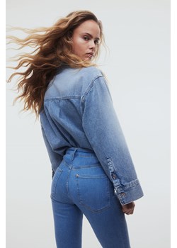 H & M - True To You Skinny Ultra High Ankle Jeans - Niebieski ze sklepu H&M w kategorii Jeansy damskie - zdjęcie 170103866