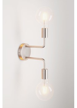H & M - Metalowa Lampa Z 2 Żarówkami - Szary ze sklepu H&M w kategorii Lampy ścienne - zdjęcie 170103919