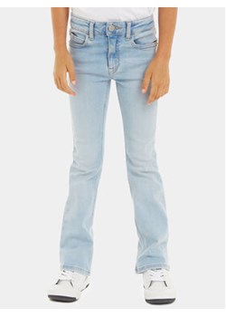 Calvin Klein Jeans Jeansy IG0IG02378 Niebieski Flare Fit ze sklepu MODIVO w kategorii Spodnie dziewczęce - zdjęcie 170108819