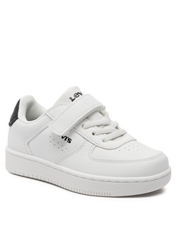 Sneakersy Levi's® VUNI0070S-0062 White Black ze sklepu eobuwie.pl w kategorii Buty sportowe dziecięce - zdjęcie 170110109