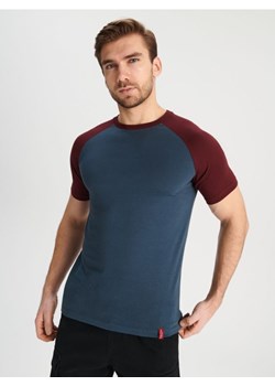 Sinsay - Koszulka - niebieski ze sklepu Sinsay w kategorii T-shirty męskie - zdjęcie 170111216