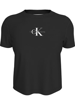 Calvin Klein Koszulka w kolorze czarnym ze sklepu Limango Polska w kategorii Bluzki damskie - zdjęcie 170112627