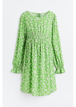 H & M - MAMA Sukienka z wiązanym detalem - Zielony ze sklepu H&M w kategorii Sukienki ciążowe - zdjęcie 170117378
