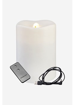 H & M - Świeca Blokowa Led Water Candle - Biały ze sklepu H&M w kategorii Świece i dyfuzory - zdjęcie 170117437