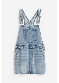 H & M - Dżinsowa spódnica na szelkach - Niebieski ze sklepu H&M w kategorii Spódnice - zdjęcie 170117489