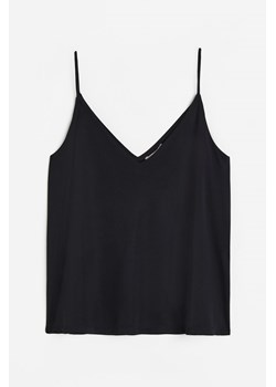 H & M - Top na ramiączkach - Czarny ze sklepu H&M w kategorii Bluzki damskie - zdjęcie 170117497